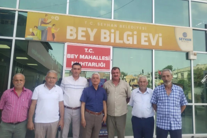 CHP Seyhan İlçe Teşkilatı, muhtarlarla bir araya geldi