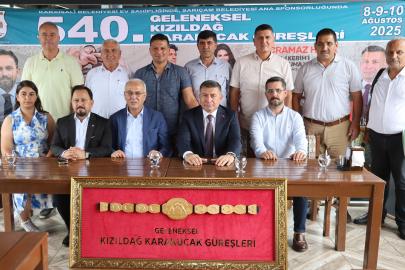 540. Geleneksel Kızıldağ Karakucak Güreşleri 10 Ağustos’ta başlıyor