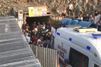 Elazığ’da göçükte kalan işçinin cenazesi morga kaldırıldı