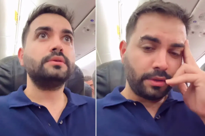 Uçakta mahsur kalan kadir ezildi: “Yandık, bittik” diyerek sosyal medyada isyan etti