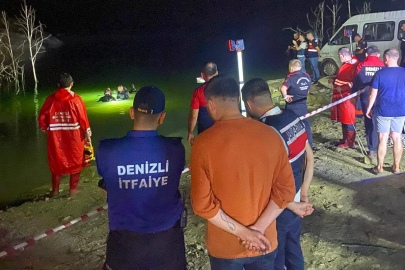 Buldan’da gölete giren adam kayboldu, eşi son anda kurtarıldı