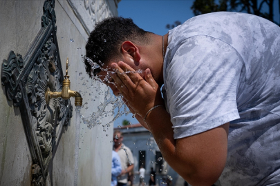 Hava sıcaklığı 10 ilde 40 derece ve üzerini gösterdi