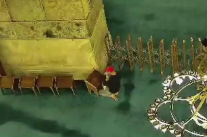 Ayasofya yakılmak istendi: Güvenlik kameraları şüpheliyi ele verdi