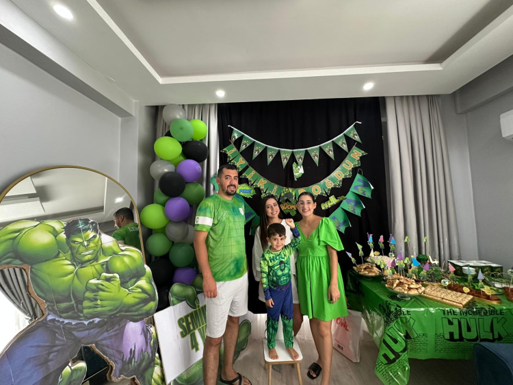 Boz ailesinin 4. yaş günü mutluluğu 2