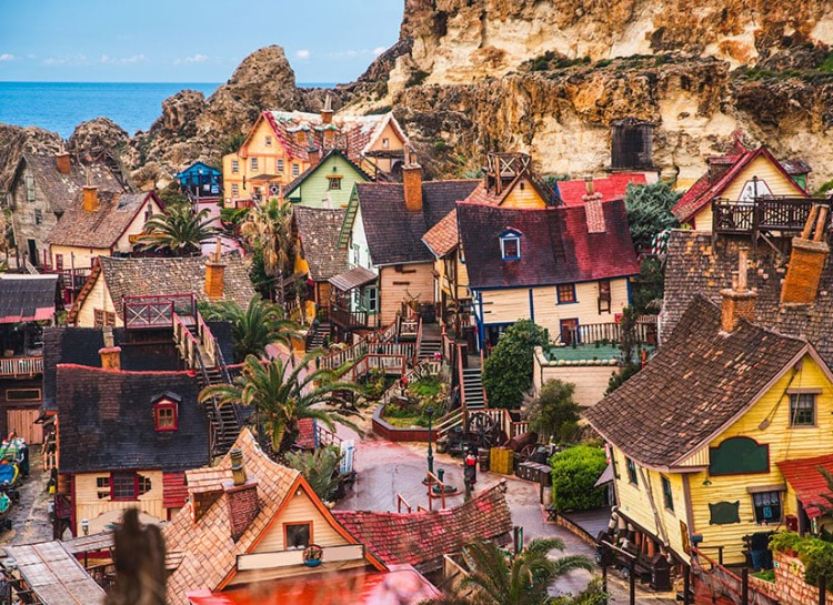 Popeye Kasabası, Mellieha, Malta