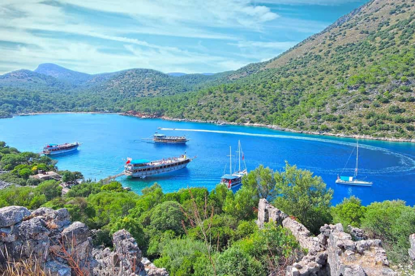 Tarih ve denizin buluştuğu efsanevi rota: Fethiye'nin gözbebeği Gemile Adası