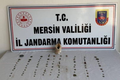 Mersin'de tarihi eser operasyonu