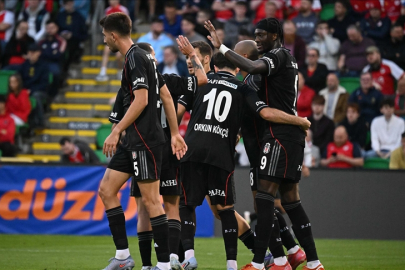 İrlanda’da farklı kazanan Beşiktaş, turun kapısını araladı