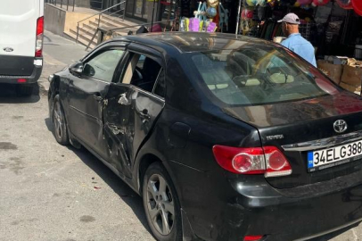 Esenyurt'ta akılalmaz olay: El freni çekilmeyen vinç, dede ve iki torununu ezdi