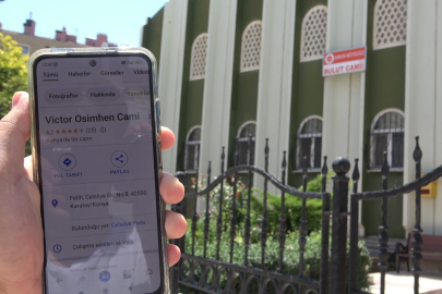 Konya'da bir camiye Google Haritalar’da “Victor Osimhen Camii” verildi: Cemaat tepkili!