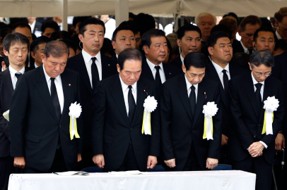 Nagazaki’de atom bombası felaketinin 80’inci yılı anıldı