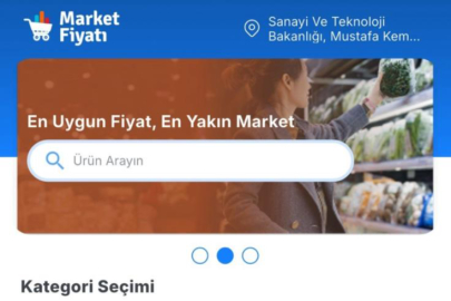 Bakan Kacır: "Market Fiyatı uygulamamız artık Google Play ve App Store'da"