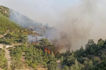 Silifke’de orman yangını: 90 hane tahliye edildi, müdahale havadan ve karadan sürüyor