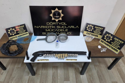Dörtyol’da uyuşturucu satıcılarına yönelik operasyon; 10 gözaltı