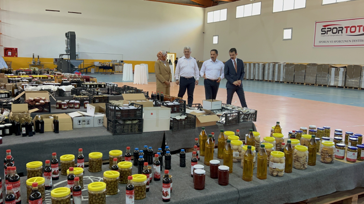 Hatay’da “Hayat Hatay” projesiyle 600 kadın kooperatif çatısı altında üretime katıldı 2