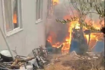 Kocaeli’de orman yangını köye sıçradı: “Kaç, artık hiçbir şey yapamayız”