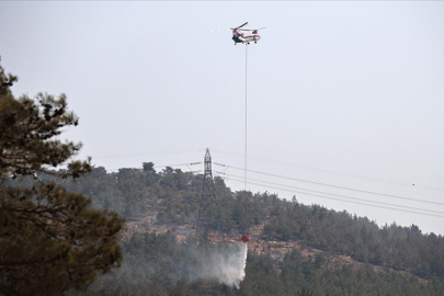 Silifke ve Anamur ilçelerindeki orman yangınlarına müdahale sürüyor