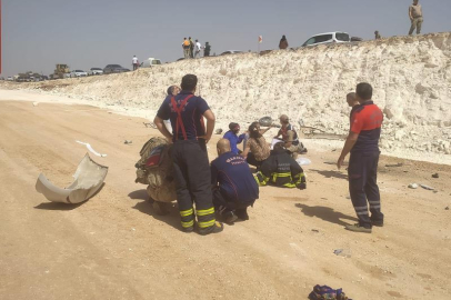 Mardin Ömerli’de feci kaza: 1 ölü, 6 yaralı