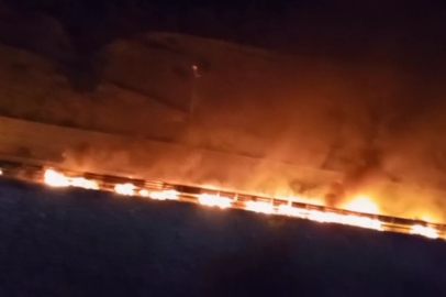 Samsun’da seyir halindeki kimyasal yüklü tır korku dolu anlar yaşattı