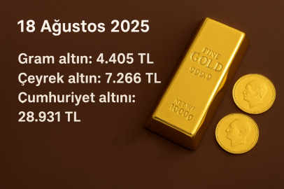 Güncel altın fiyatları: 18 Ağustos 2025 Gram ve çeyrek altın ne kadar?