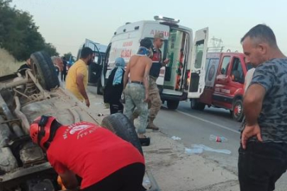 Elazığ’da otomobil takla attı: 6 kişi yaralandı