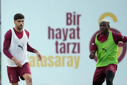 Galatasaray, Kayserispor maçının hazırlıklarını sürdürdü