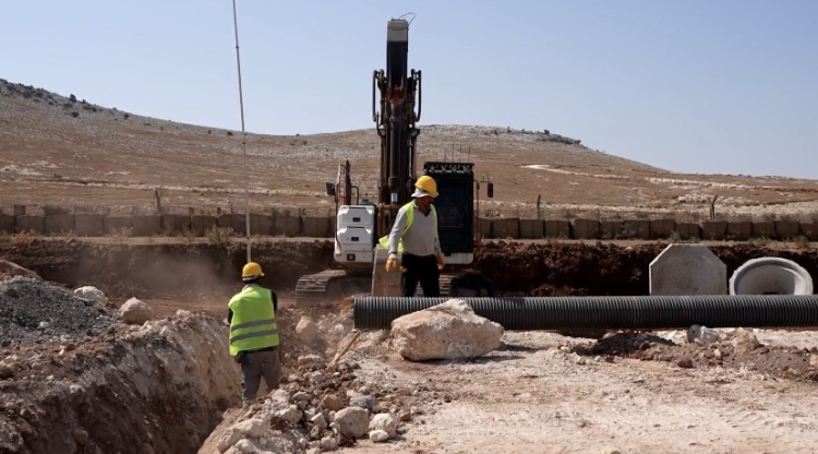 Hatay’da Cilvegözü Sınır Kapısı'na tır parkı inşa ediliyor 2