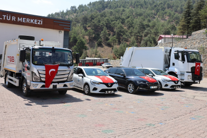 Pozantı Belediyesi 6 yeni araçla hizmet kalitesini artırıyor