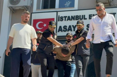 Ümraniye’de satırla öldürülen kadının son anları kamerada!