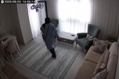 Kocaeli’de apartmana giren 3 kadın hırsız güvenlik kamerasına yakalandı