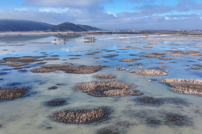 Kuraklık Avlan Gölü’nü vurdu: Balık yaşamı neredeyse bitti