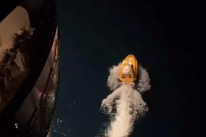 Marmara Adası açıklarında yolcu gemisinden denize bir kişi düştü