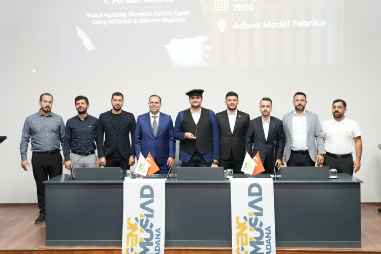 Adana Genç MÜSİAD’dan “Ortak Fik 3irler ve Vizyon” buluşması Furkan Akbal gençlerle bir araya geldi
