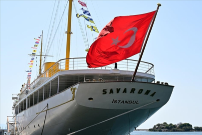Atatürk'ün manevi mirası Savarona İstanbul Boğazı'nı selamlayacak