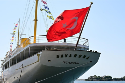 Atatürk’ün manevi mirası Savarona yatı, TEKNOFEST Mavi Vatan’da İstanbul Boğazı’nı selamlayacak