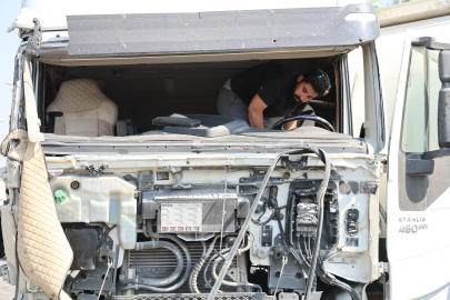 Sarıçam'da korkutan kaza: Tanker ışıklarda bekleyen araçlara çarptı!