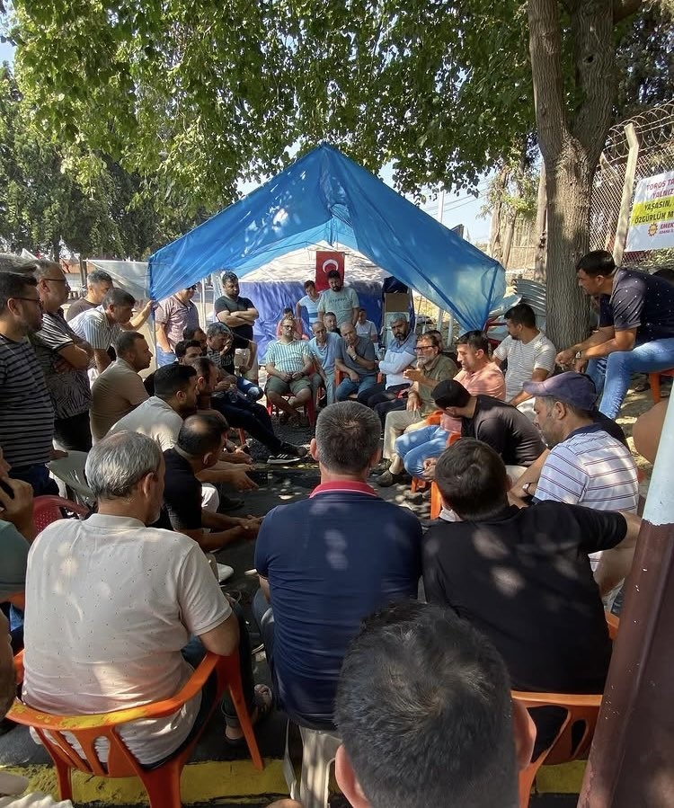 Toros Tarım işçilerinin grevi 95. gününde 2