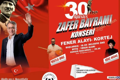 Tufanbeyli'de 30 Ağustos coşkusu: Fener alayı ve konserlerle 103. yıl kutlanacak!