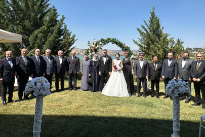 Çukurova Üniversitesi Rektörü Prof. Dr. Hamit Emrah Beriş ile Zeynep Tekin dünyaevine girdi