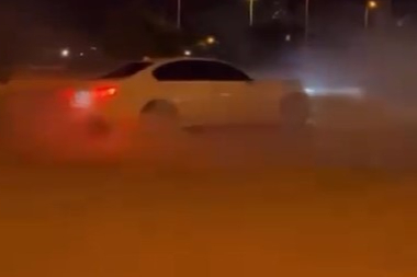 Gaziantep’te lüks araçla drift yapan sürücüye 46 bin TL ceza