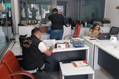 İskenderun’da araç kiralama ve konaklama firmalarına denetim yapıldı