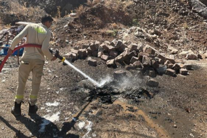 Marmaris’te orman yakınında temizlik ateşi yakan vatandaş gözaltına alındı