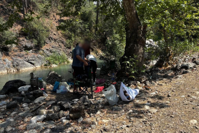 Mersin’de ormana izinsiz giren 4 kişiye Kabahatler Kanunu kapsamında ceza