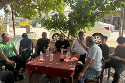 AK Parti Adana Milletvekili Doğru, Karataş’ta üreticilerin sorunlarını dinledi