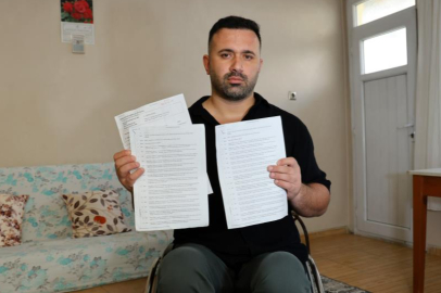 İş kazası sonucu felç kaldı, kazandığı 15 milyonluk tazminatı 6 yıldır alamadı