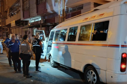 Adana’da dolmuş sürücüsüne silahlı saldırı!