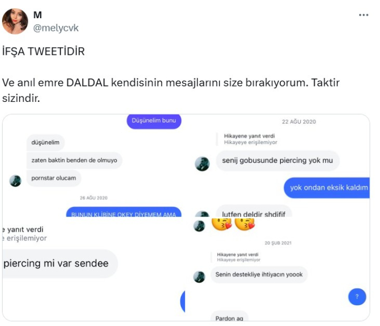 anıl emre daldal taciz