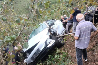 Giresun’da feci kaza: 1 ölü, 2 yaralı