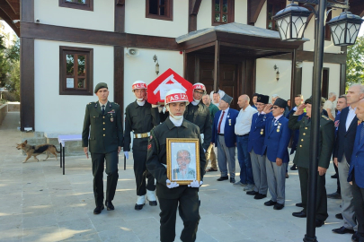 Edirne’de Kıbrıs gazisi son yolculuğuna uğurlandı