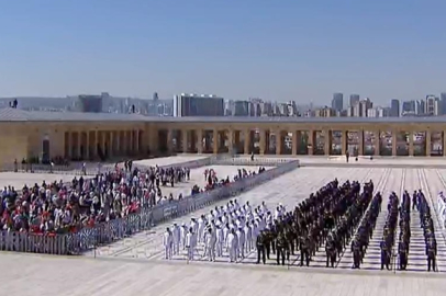 Cumhurbaşkanı Erdoğan Anıtkabir’de 30 Ağustos Zafer Bayramı’nı kutladı